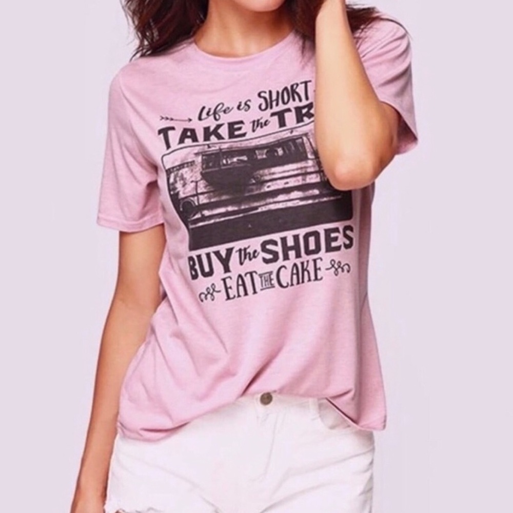 Buy the Shoes Vacation Tee Shirt - Picture 6 of 9